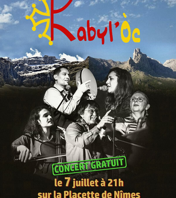 Kabyl’Òc en résidence à Nîmes